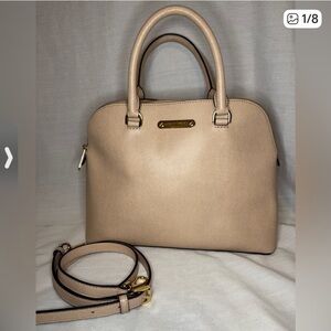 Michael Kors Tan jet set dome Satchel Bag